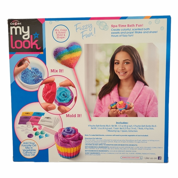 Cra-Z-Art Sweet Treats Bath Bombs Kit - Picture 2 of 2